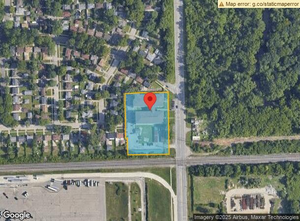  13160 W Outer Dr, Detroit, MI Parcel Map