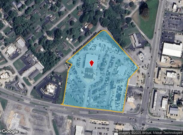  106 S James M Campbell Blvd, Columbia, TN Parcel Map