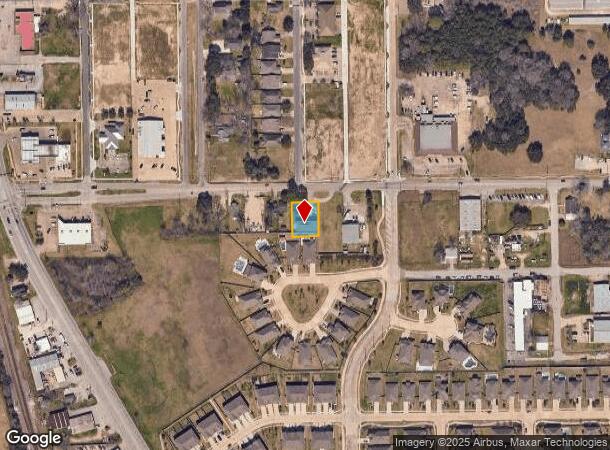 3706 E Walnut St, Pearland, TX Parcel Map