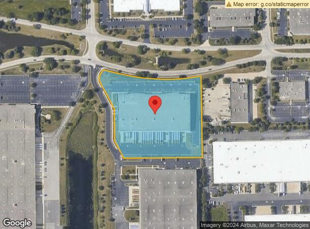  1225 Internationale Pky, Woodridge, IL Parcel Map