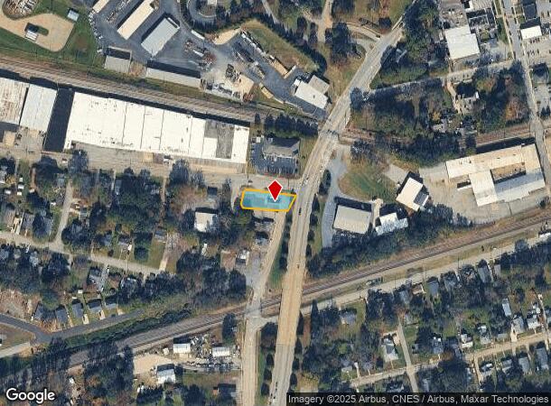  101 Pennsylvania Ave, Greer, SC Parcel Map