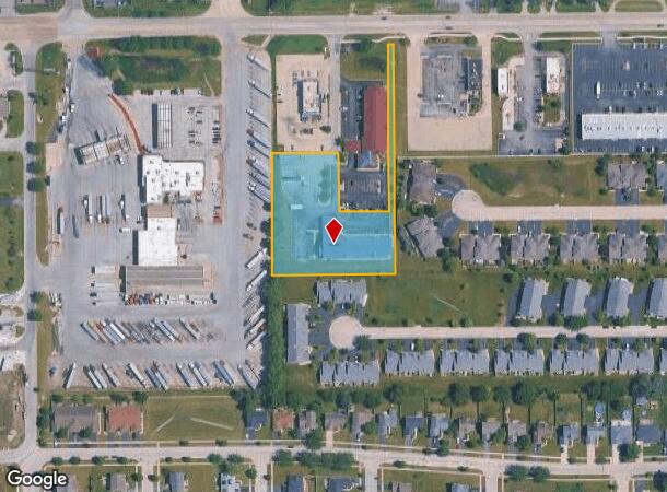 5825 W Monee Manhattan Rd, Monee, IL Parcel Map