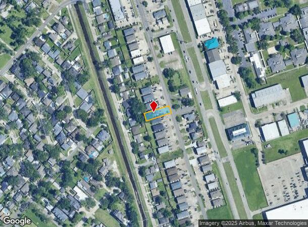 1528 Hickory Ave, New Orleans, LA Parcel Map