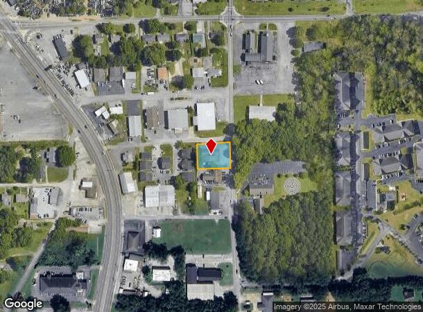 1168 Cross St, Fort Oglethorpe, GA Parcel Map