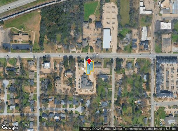 1306 W Abram St, Arlington, TX Parcel Map
