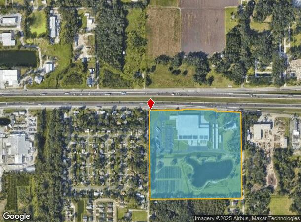  1301 S Frontage Rd, Plant City, FL Parcel Map