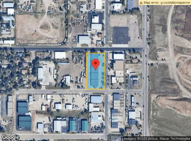  1310 Pecan St, Colorado Springs, CO Parcel Map