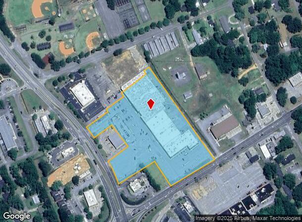 Mcmeans Ave, Bay Minette, AL Parcel Map