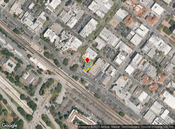 102 University Ave, Palo Alto, CA Parcel Map