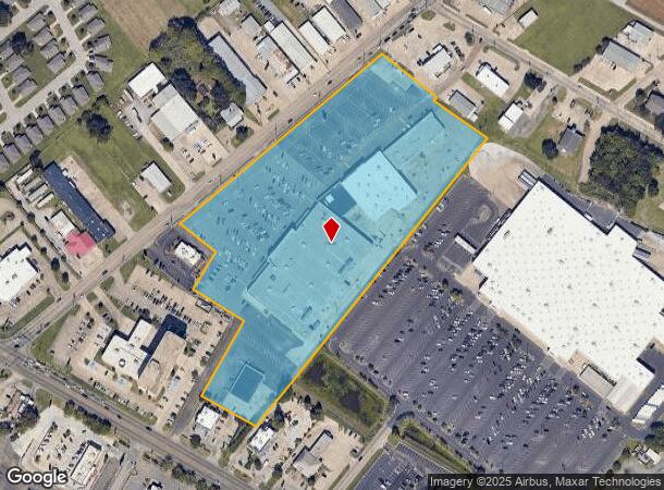  911 S Lewis St, New Iberia, LA Parcel Map