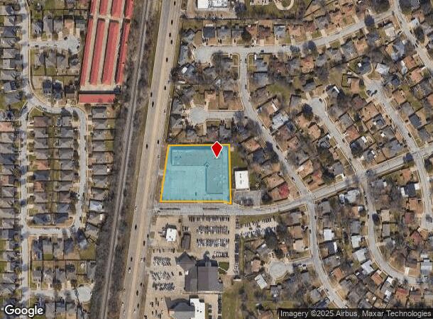  6900 Denton Hwy, Watauga, TX Parcel Map