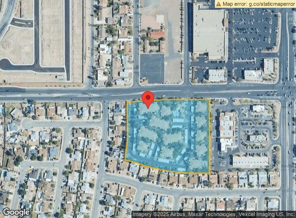  640 E Horizon Dr, Henderson, NV Parcel Map