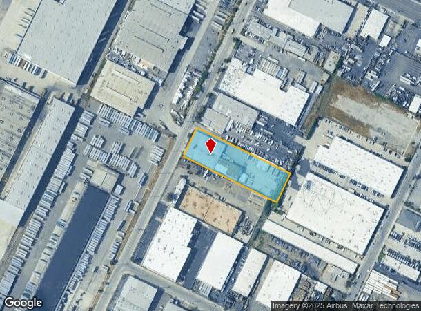  1100 S Vail Ave, Montebello, CA Parcel Map