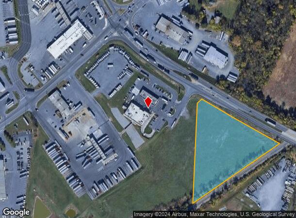  16921 Halfway Blvd, Hagerstown, MD Parcel Map