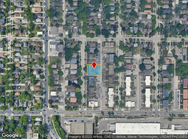  1835 Ulysses St Ne, Minneapolis, MN Parcel Map