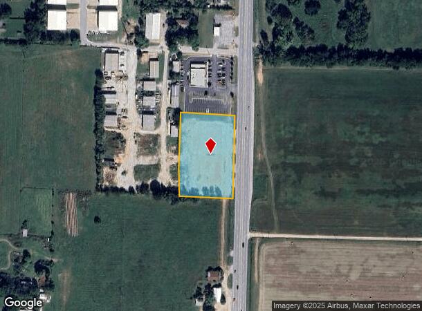  5148 N Thompson St, Springdale, AR Parcel Map