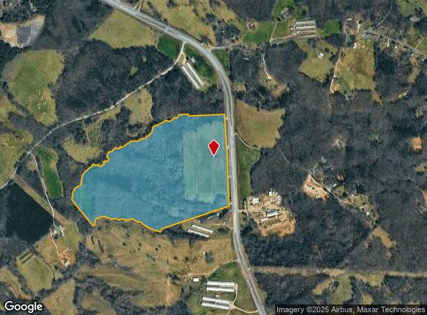 3800 Athens Hwy, Talmo, GA Parcel Map