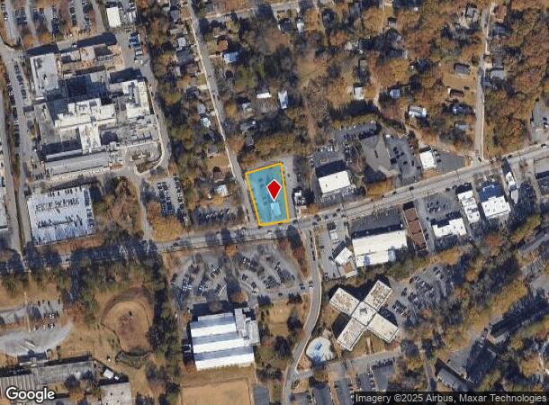  1180 Baxter St, Athens, GA Parcel Map