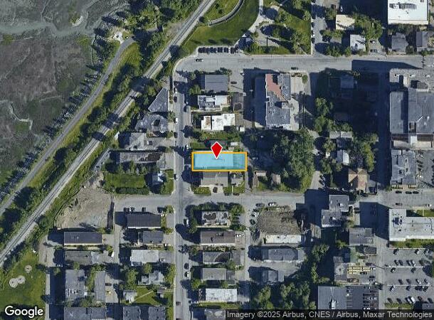  535 N St, Anchorage, AK Parcel Map