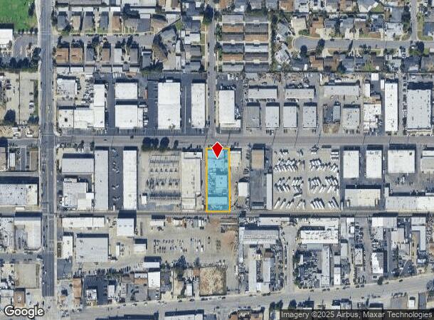  614 W Edna Pl, Covina, CA Parcel Map