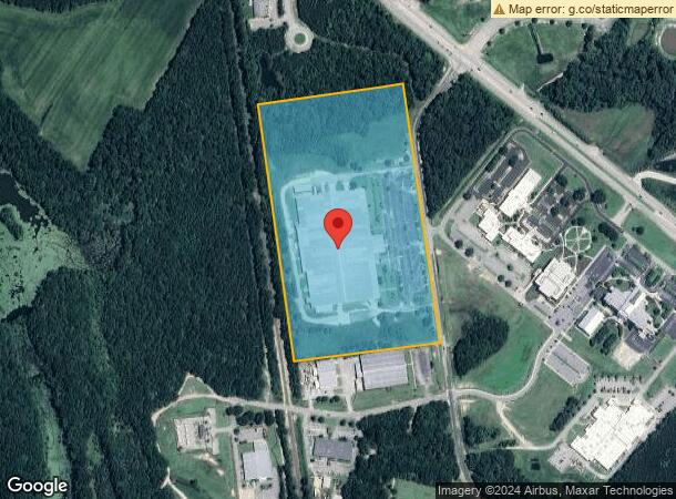  402 Mckinney Pky, Lillington, NC Parcel Map