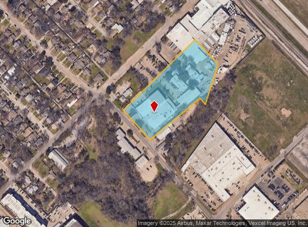  6900 Maple Ave, Dallas, TX Parcel Map