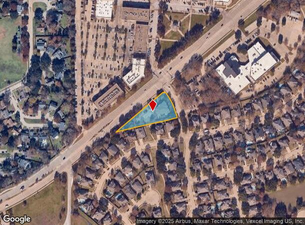  1501 Cross Timbers Rd, Flower Mound, TX Parcel Map