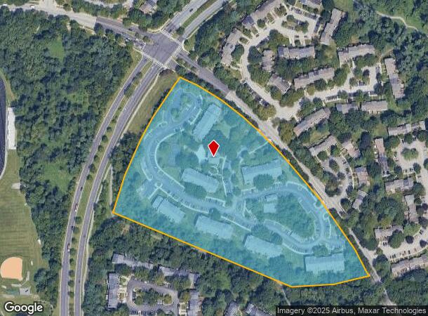 8399 Tamar Dr, Columbia, MD Parcel Map