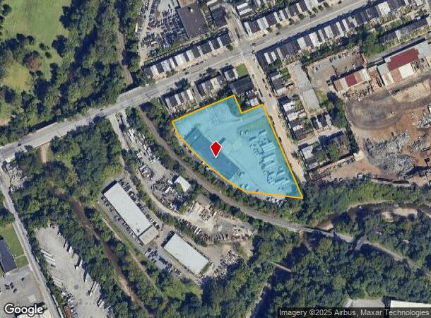  920 Brunswick St, Baltimore, MD Parcel Map