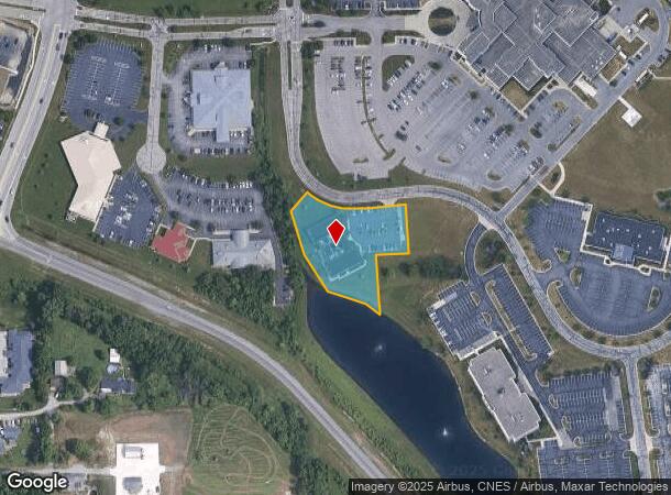 9933 Dupont Circle Dr W, Fort Wayne, IN Parcel Map