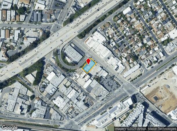  8940 National Blvd, Los Angeles, CA Parcel Map