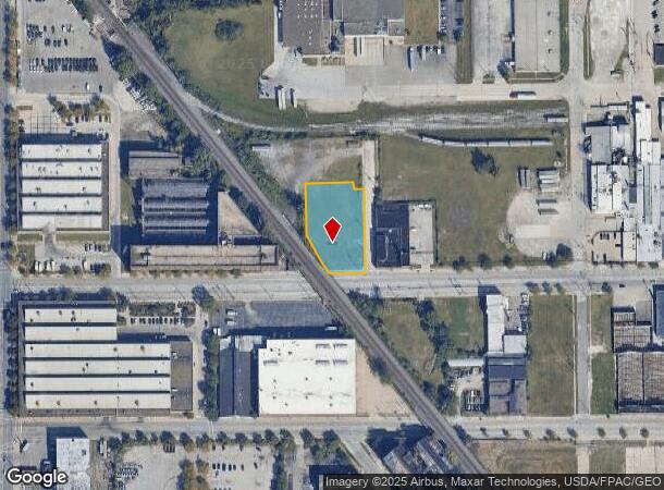 2070 E 61St Pl, Cleveland, OH Parcel Map