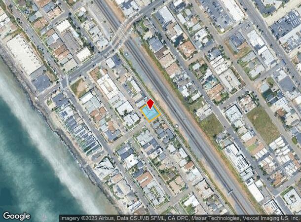 834 S Myers St, Oceanside, CA Parcel Map
