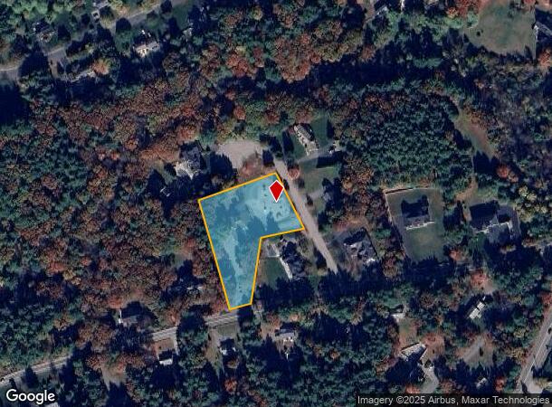  650 Pleasant St, Franklin, MA Parcel Map