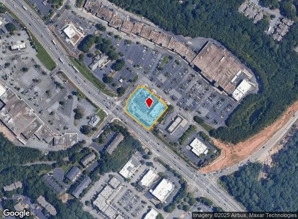  8475 Holcomb Bridge Rd, Alpharetta, GA Parcel Map