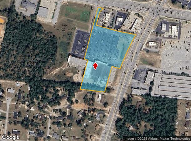  2512 Tobacco Rd, Hephzibah, GA Parcel Map