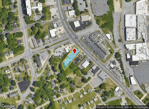 1208 S Main St, High Point, NC Parcel Map