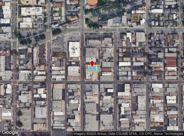  212 Eucalyptus Dr, El Segundo, CA Parcel Map