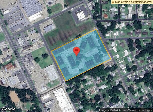  1701 N Avenue I, Crowley, LA Parcel Map