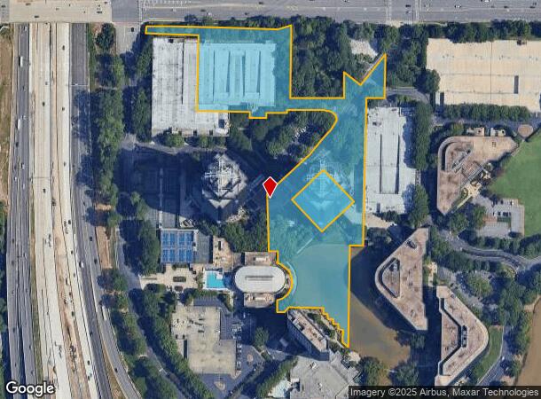  5900 Peachtree Dunwoody Rd, Atlanta, GA Parcel Map