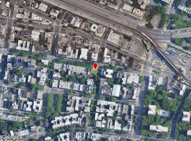 864 Driggs Ave, Brooklyn, NY Parcel Map