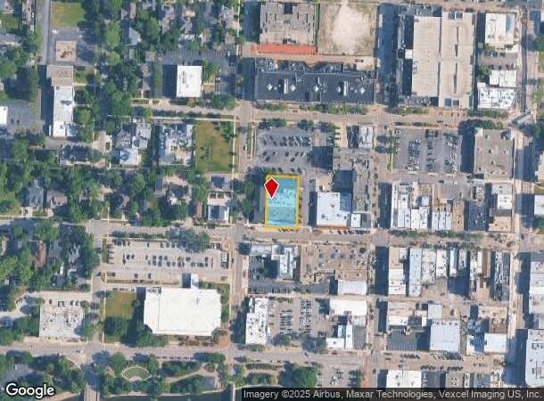  131 W Jefferson Ave, Naperville, IL Parcel Map