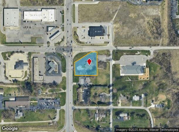  2102 E Ireland Rd, South Bend, IN Parcel Map