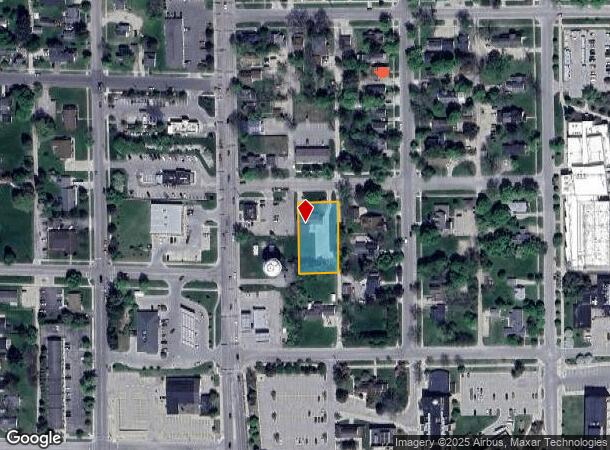  106 Chestnut St, Big Rapids, MI Parcel Map