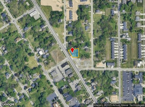 1016 M L King Ave, Flint, MI Parcel Map
