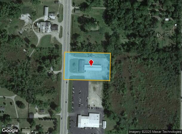 3580 N Huron Rd, Pinconning, MI Parcel Map
