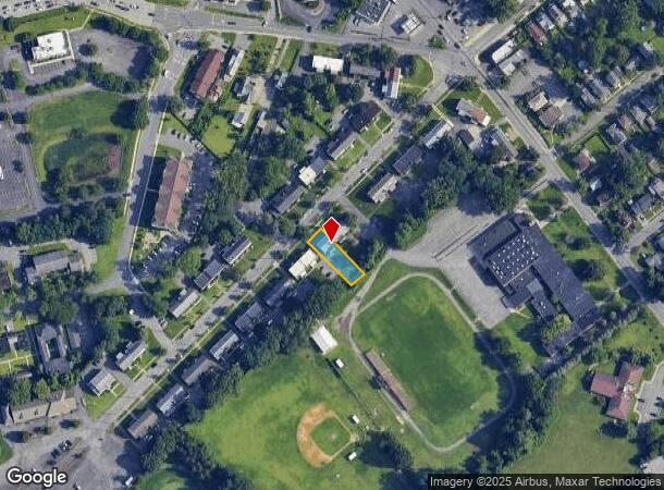  128 Jackson Ave, Schenectady, NY Parcel Map
