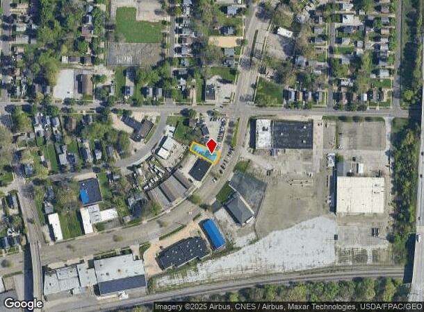  1323 Kenmore Blvd, Akron, OH Parcel Map