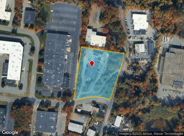 250 Andover St, Wilmington, MA Parcel Map