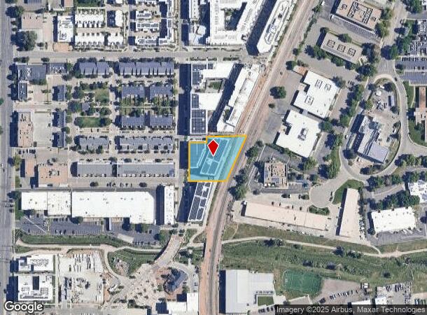  2490 Junction Pl, Boulder, CO Parcel Map